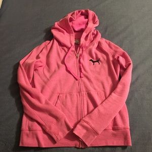 VS Pink Zipper Jacket